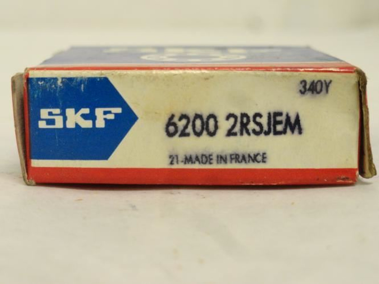 SKF 6200-2RSJEM; Ball Bearing; 10mmID x 30mmOD x 9mm Wide SKF 6200-2RSJEM; Ball Bearing; 10mmID x 30mmOD x 9mm Wide