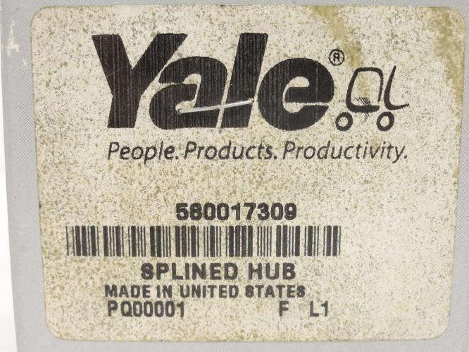 Yale 580017309; Splined Hub; 28 Spline; 3/4" ID
