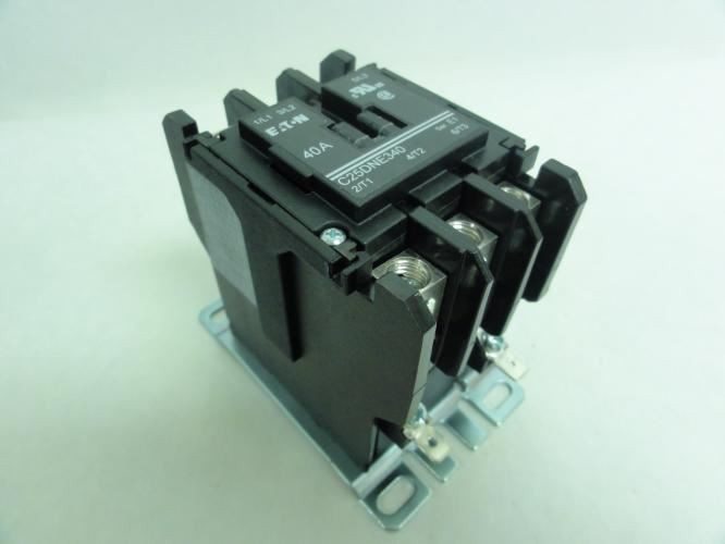 Eaton C25DNE340T-86; Contactor 40A; 600V; 3P; Coil: 24VAC