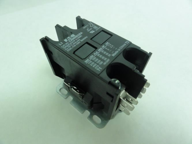 Eaton C25BNB225A; Contactor 25A; 600V; 2P; Coil: 120VAC