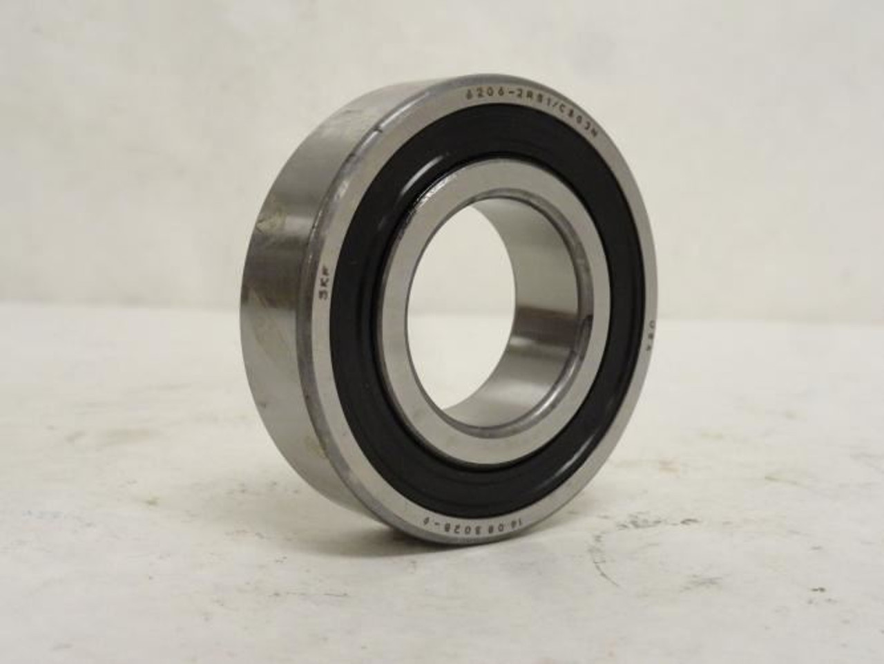 SKF 6206-2RSJEM; Ball Bearing; 30mmID x 62mmOD x 16mm Wide SKF 6206-2RSJEM; Ball Bearing; 30mmID x 62mmOD x 16mm Wide