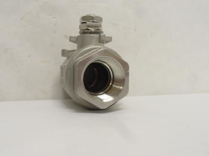 Industry-Std 1WMY4; Ball Valve SS; 1NPT; 1000PSI; NO HANDLE