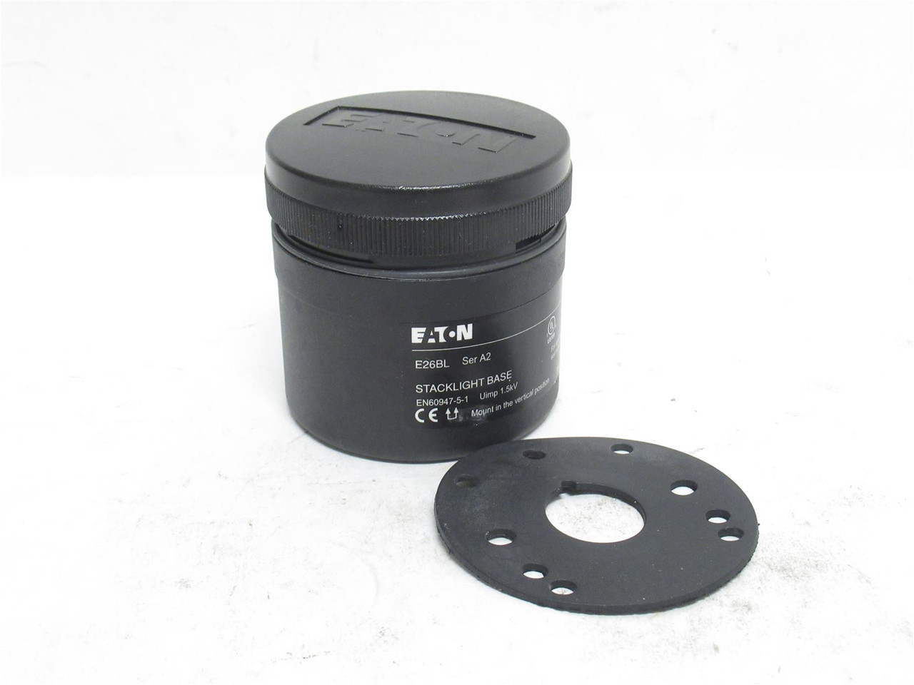 Eaton E26BL; Stacklight Base 1.5kV; Continuous; 12-240VAC/DC