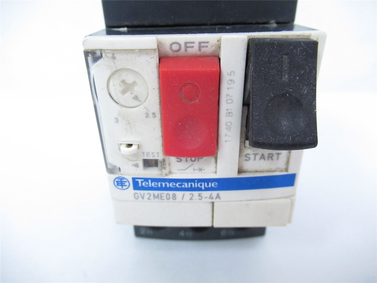 Telemecanique GV2ME08/2.5-4A; Manual Starter 2.5-4A 3-P 690V