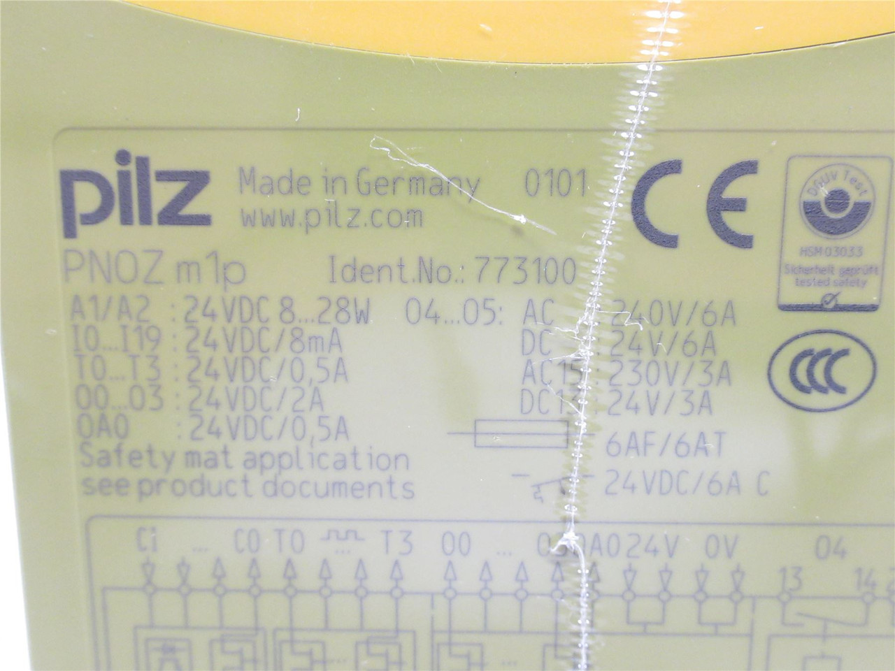 Pilz PNOZ M1P 773100; Safety Controller Base Unit 24VDC