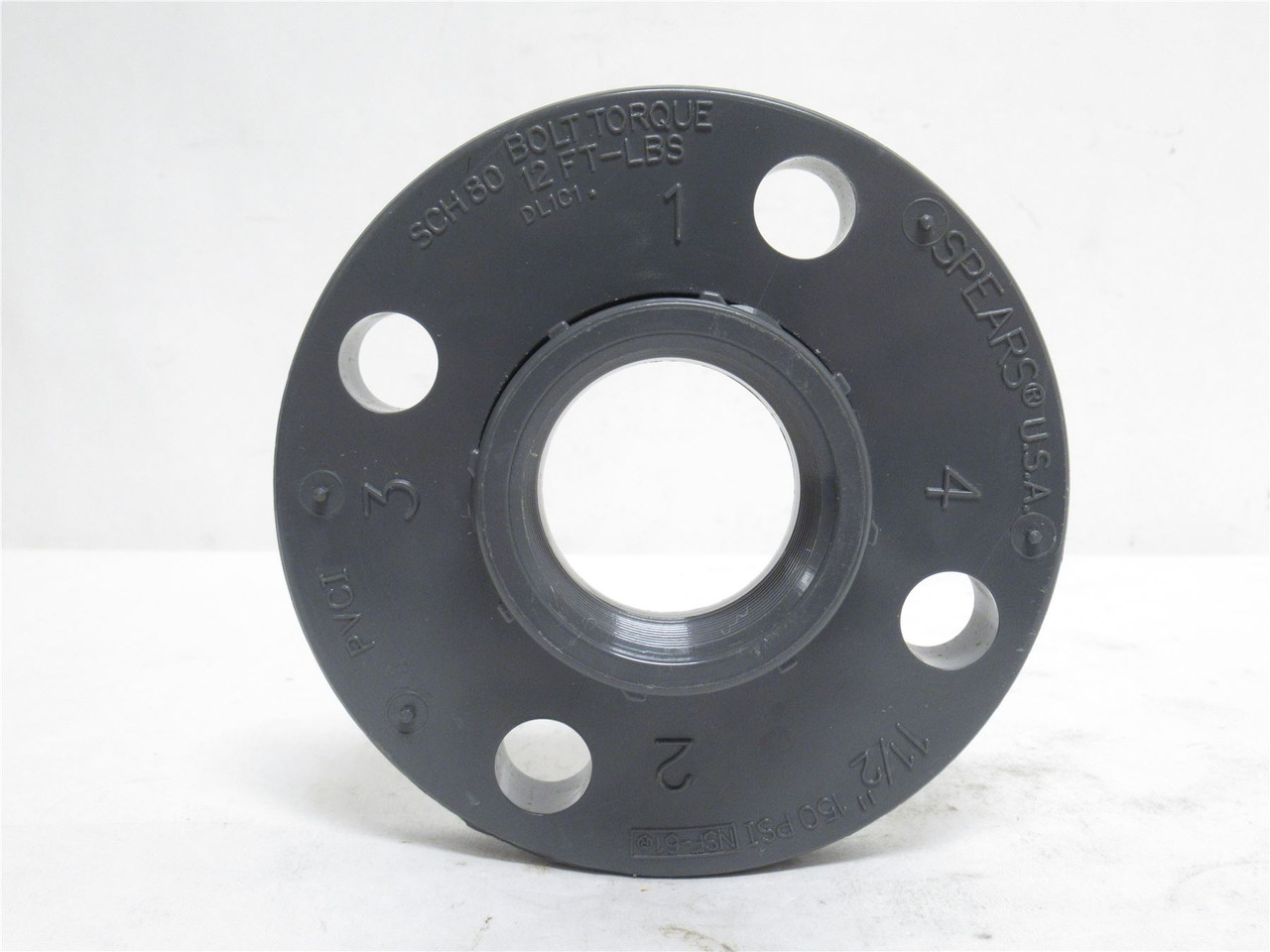 Spears 855-015; Van Stone Flange:; 1-1/2NPT; Sch: 80; 150PSI