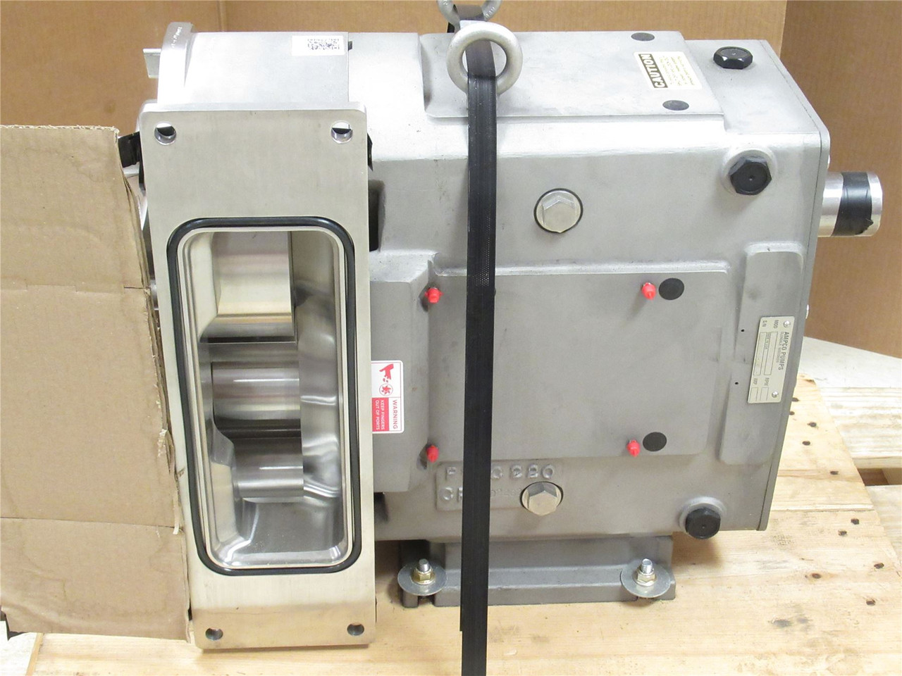Ampco ZP1-224; Positive Displacement Lobe Pump; SS Case