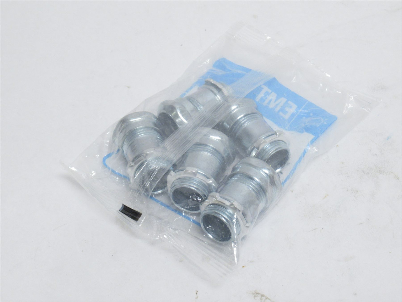 Halex 26230; Bag-5; EMT Compression Connectors; Size: 1/2"