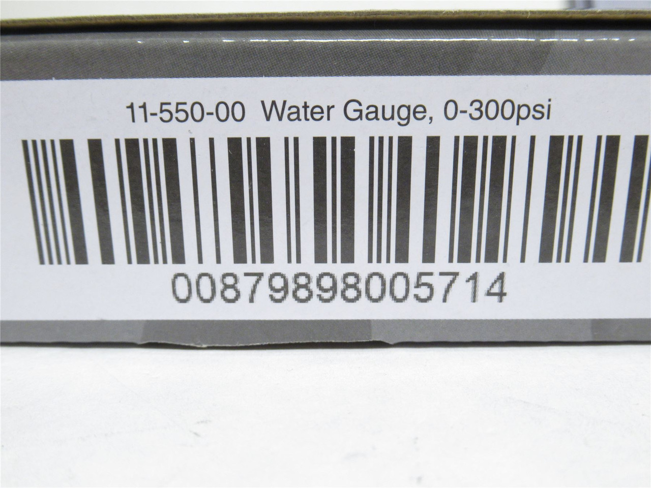 Smith-Cooper 11-550-00; Fire Sprinkler Water Gauge; 0-300PSI