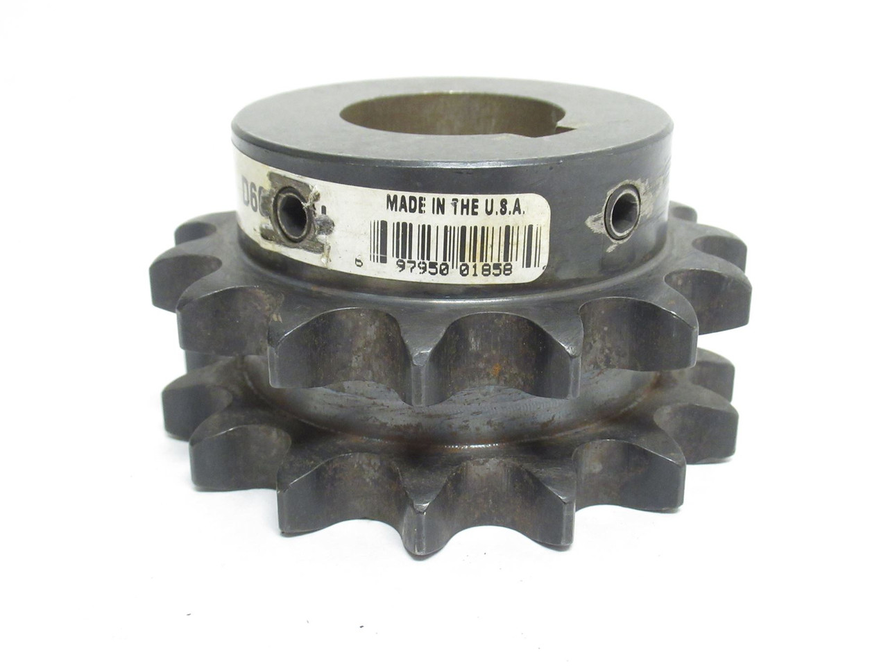 Martin D60B15H 1-7/16; Double Sprocket #60; 15T; 1-7/16"ID Martin D60B15H 1-7/16; Double Sprocket #60; 15T; 1-7/16"ID
