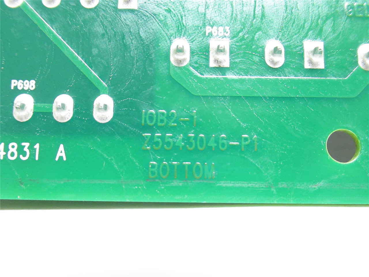 Zebra Z5543046-P1; Printer PC Board Assy IOB2-1; VGA