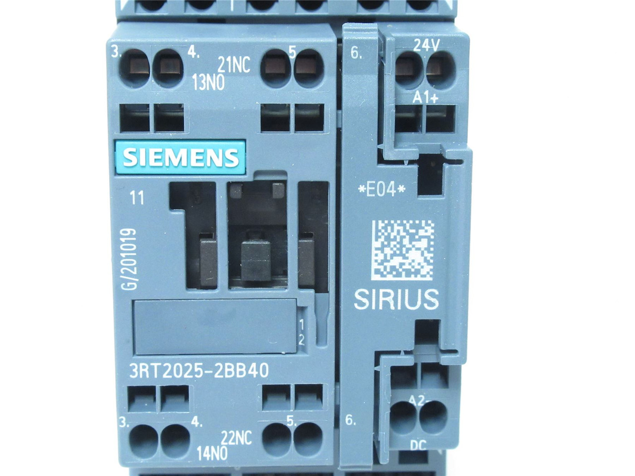 Siemens 3RT2025-2BB40; Contactor 16A 3P Coil 24VDC