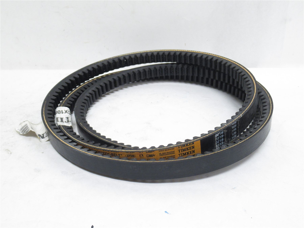 Timken CX100; V-Belt; 1-Band; 104" Long; 7/8" Top Width