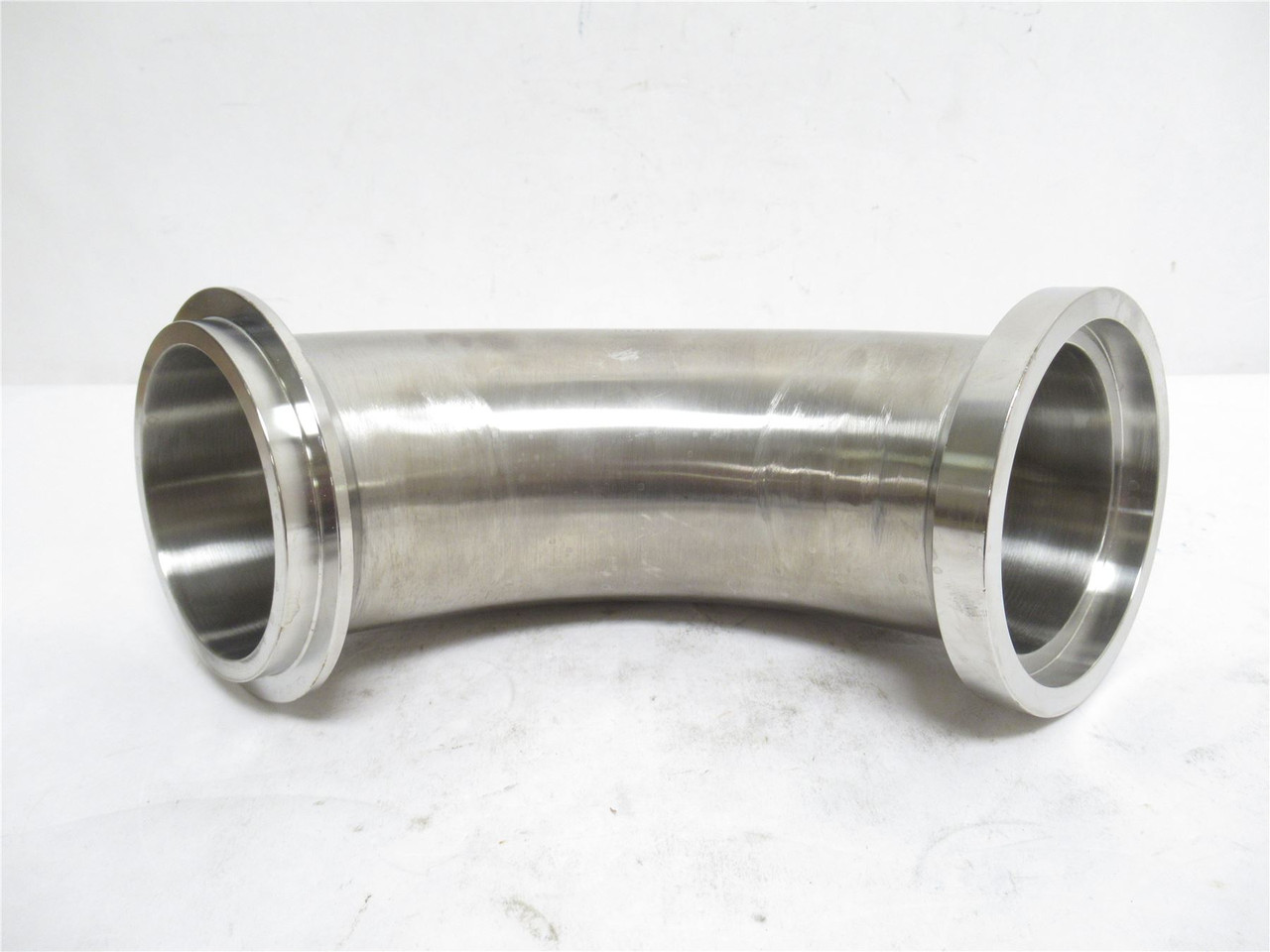 Sanitube YH160316; Sanitary Elbow; SS-304; 90Deg; 3" Weld Sanitube YH160316; Sanitary Elbow; SS-304; 90Deg; 3" Weld