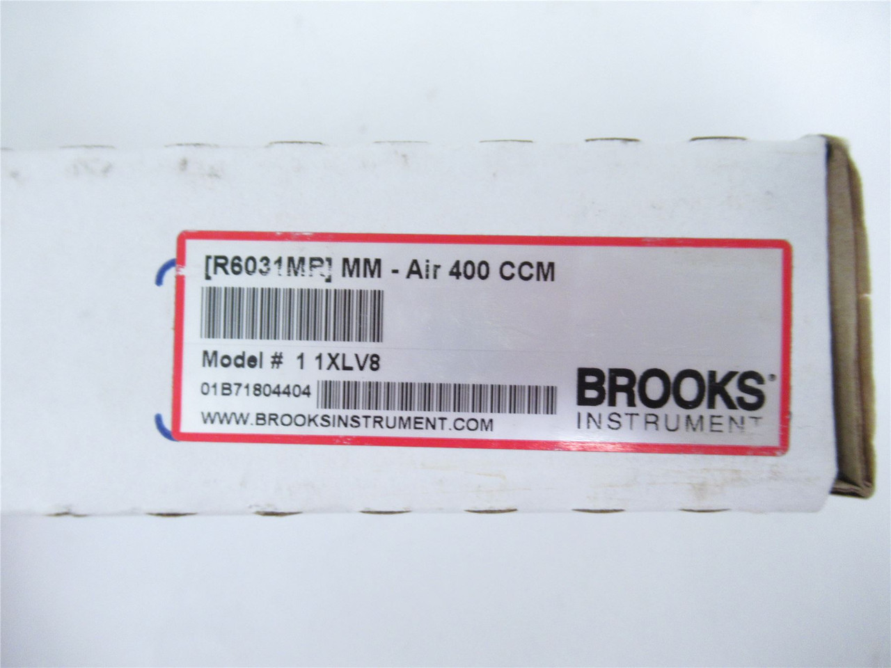 Brooks Instument 11XLV8; Flow Meter Variable Area-Air 400 CCM