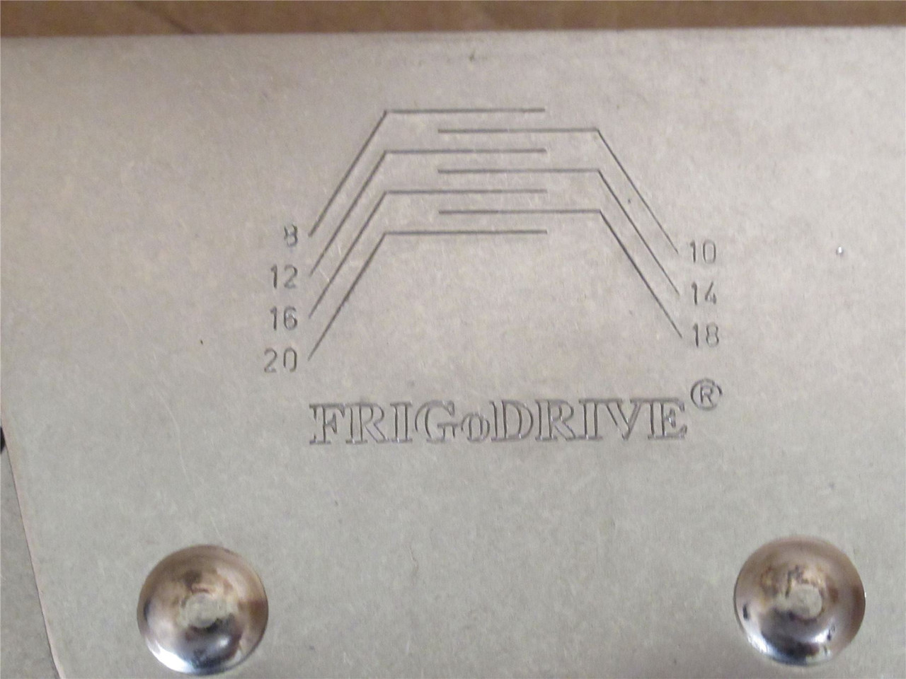 FrigoDrive 1153000A; Outer Drive Chain; SS; 42" Long