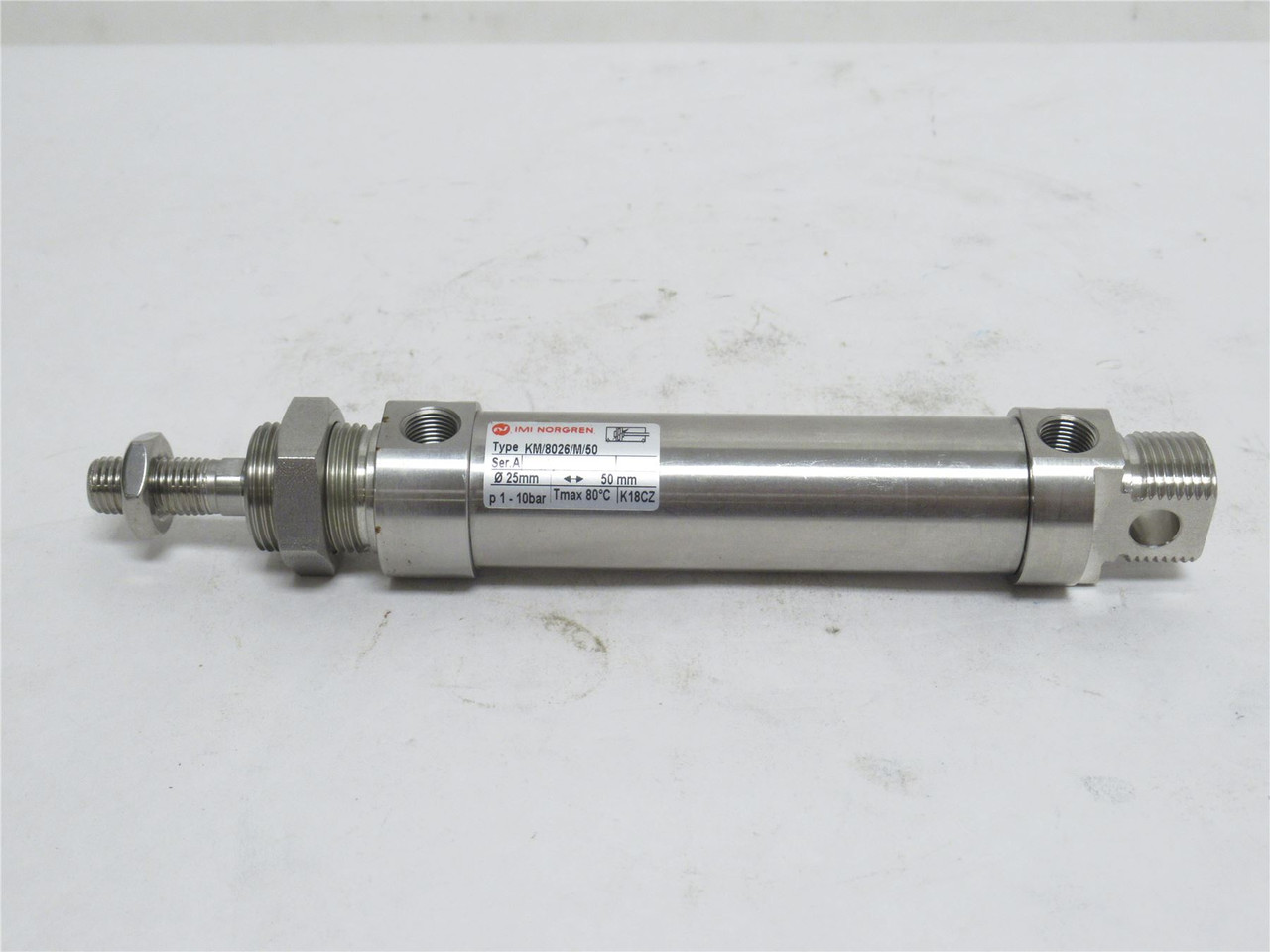 Norgren KM/8026/M/50; Air Cylinder 25mmID x 50mm Stroke