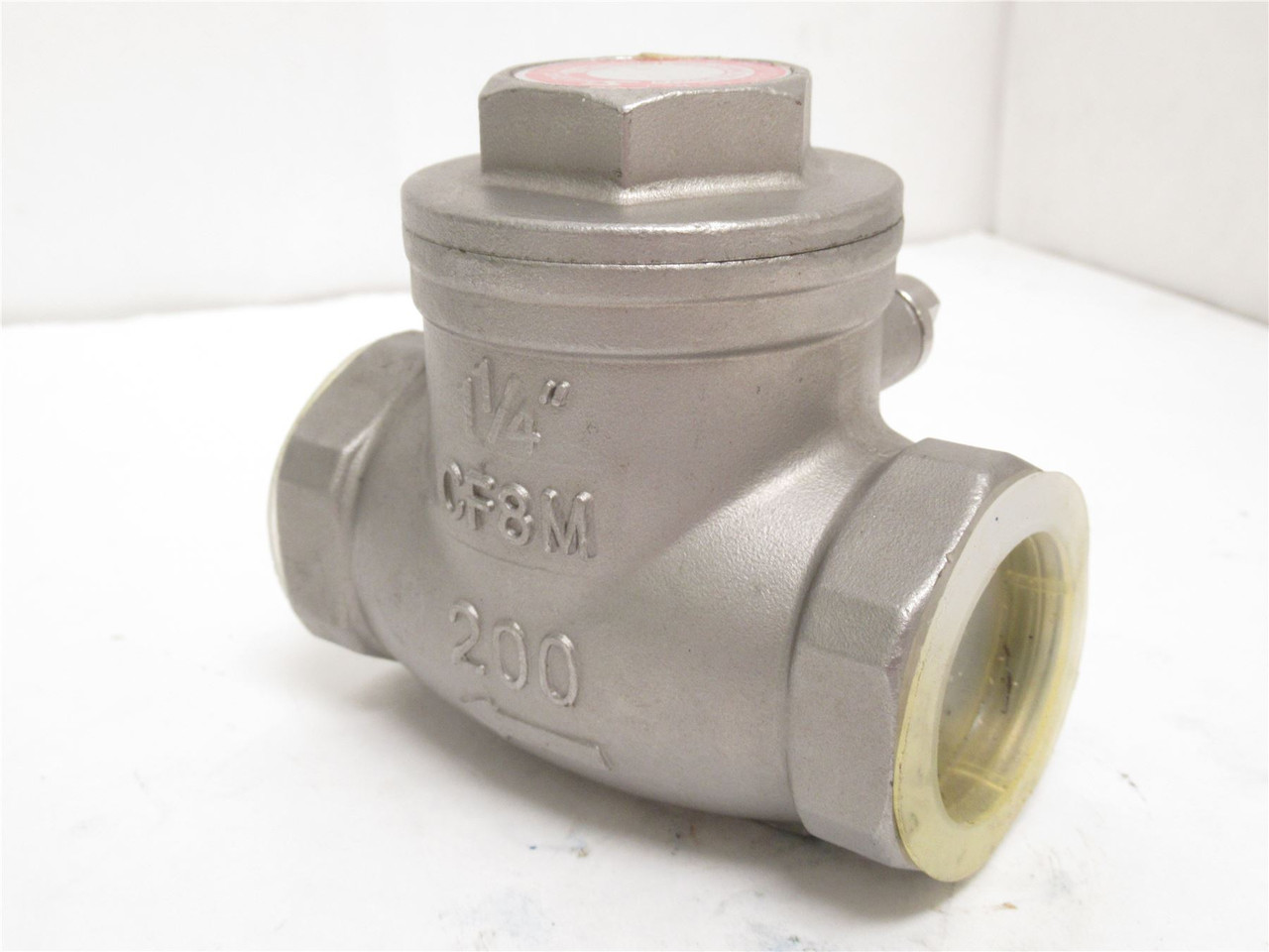 Sharpe SV20276TE012; Inline Swing Check Valve; SS; 1-1/4NPT