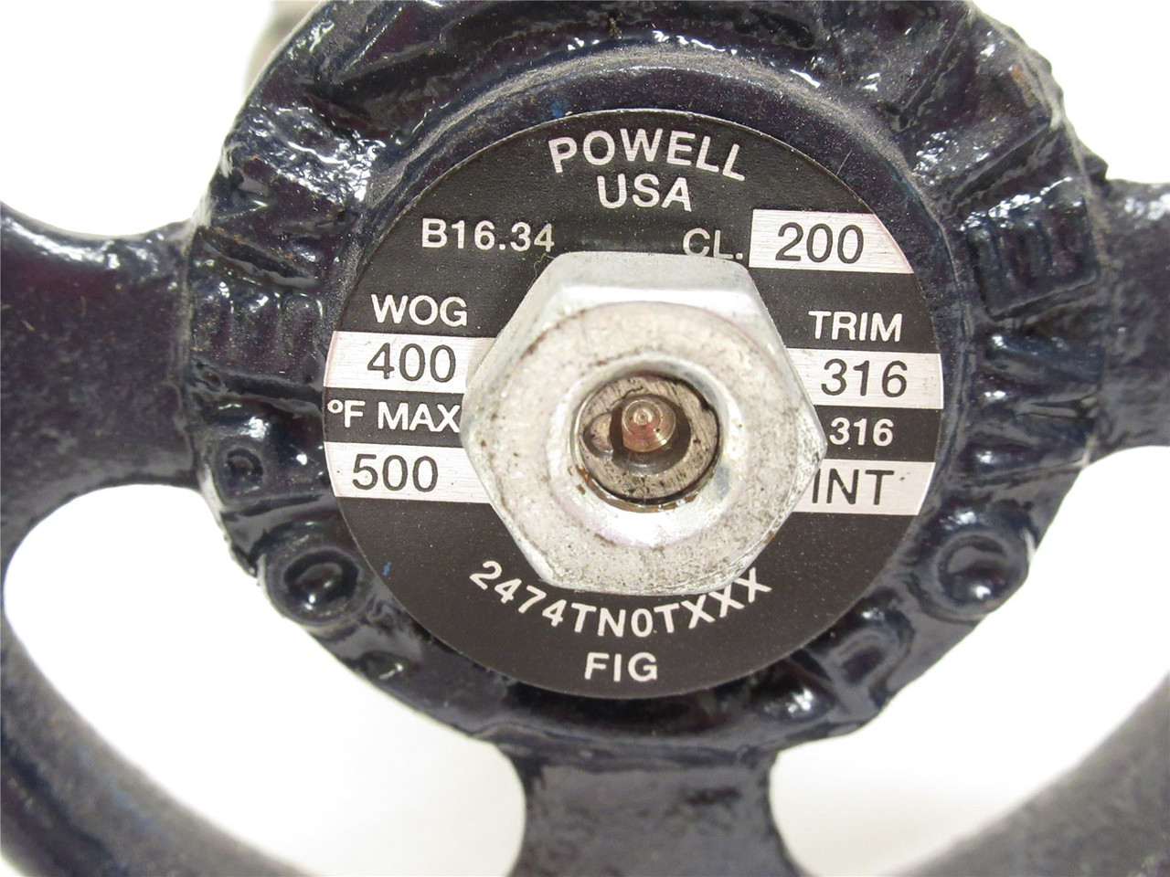 Powell B16.34-3/8; Globe Valve SS; 3/8NPT; 400WOG