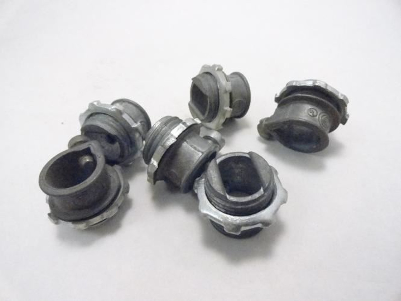 Appleton C550; Lot-6 Set Screw Connectors; 3/8" Size