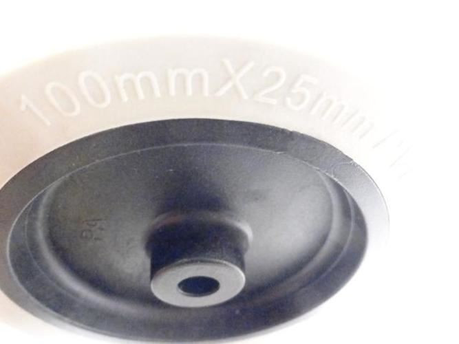 MFG- MDL-Unkn91861; Wheel; 100mmx25mm Width; 9mm ID