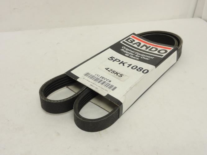 Bando 5PK1080; Serpentine Belt 425K5; 5-ribs 42.5"L; 2ECC9