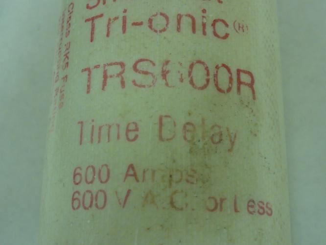 Trionic TRS600R; Fuse; Time Delay; 600A; 600VAC