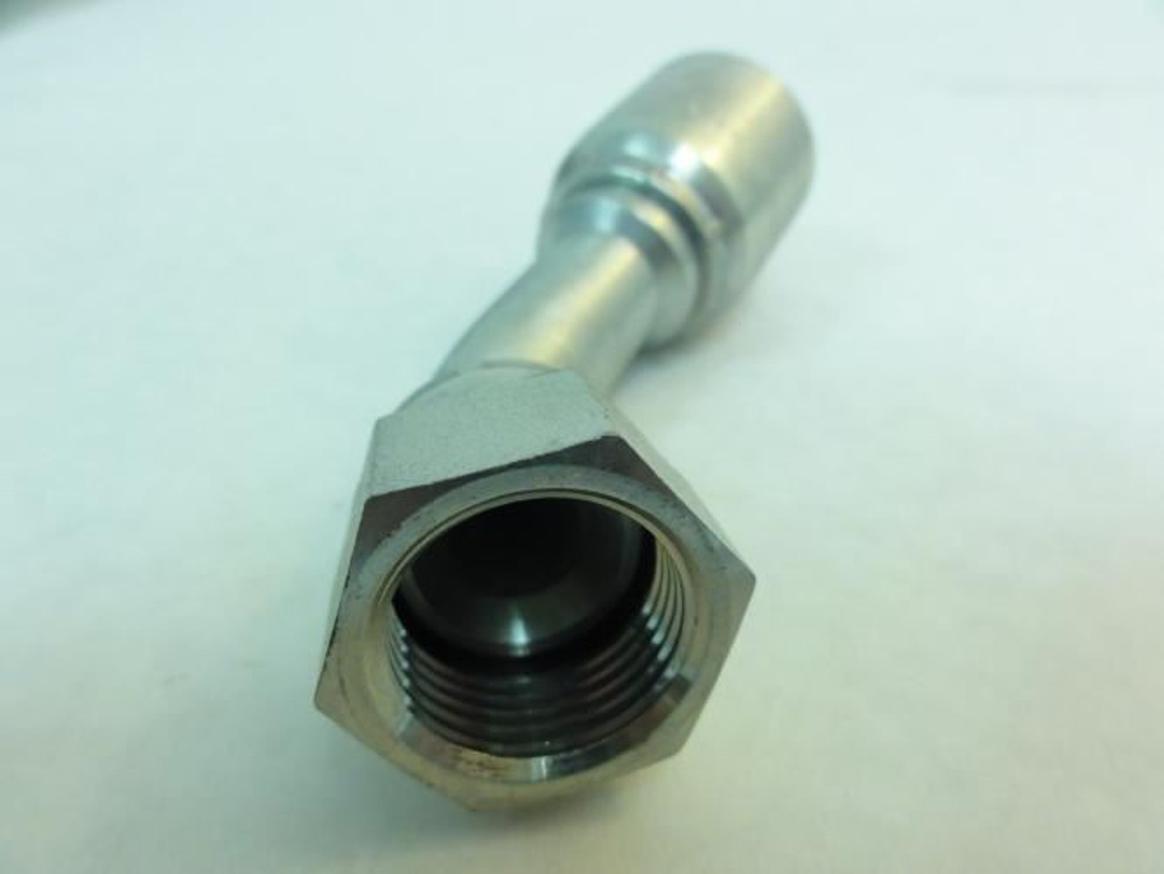 Continental B2-JCFX45-1010; Female Swivel Elbow Fitting; 45 DEG Continental B2-JCFX45-1010; Female Swivel Elbow Fitting; 45 DEG