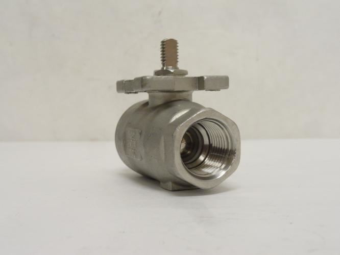 Industry-Std 1WMZ3; Ball Valve; SS; 1/2FNPT; 2000WOG