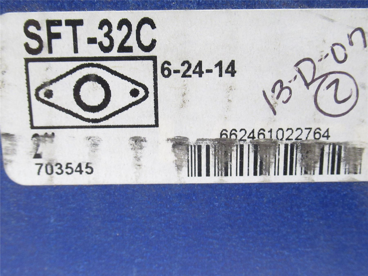 Sealmaster SFT-32C; Flange Bearing; 2"ID; 2-Bolt Mount