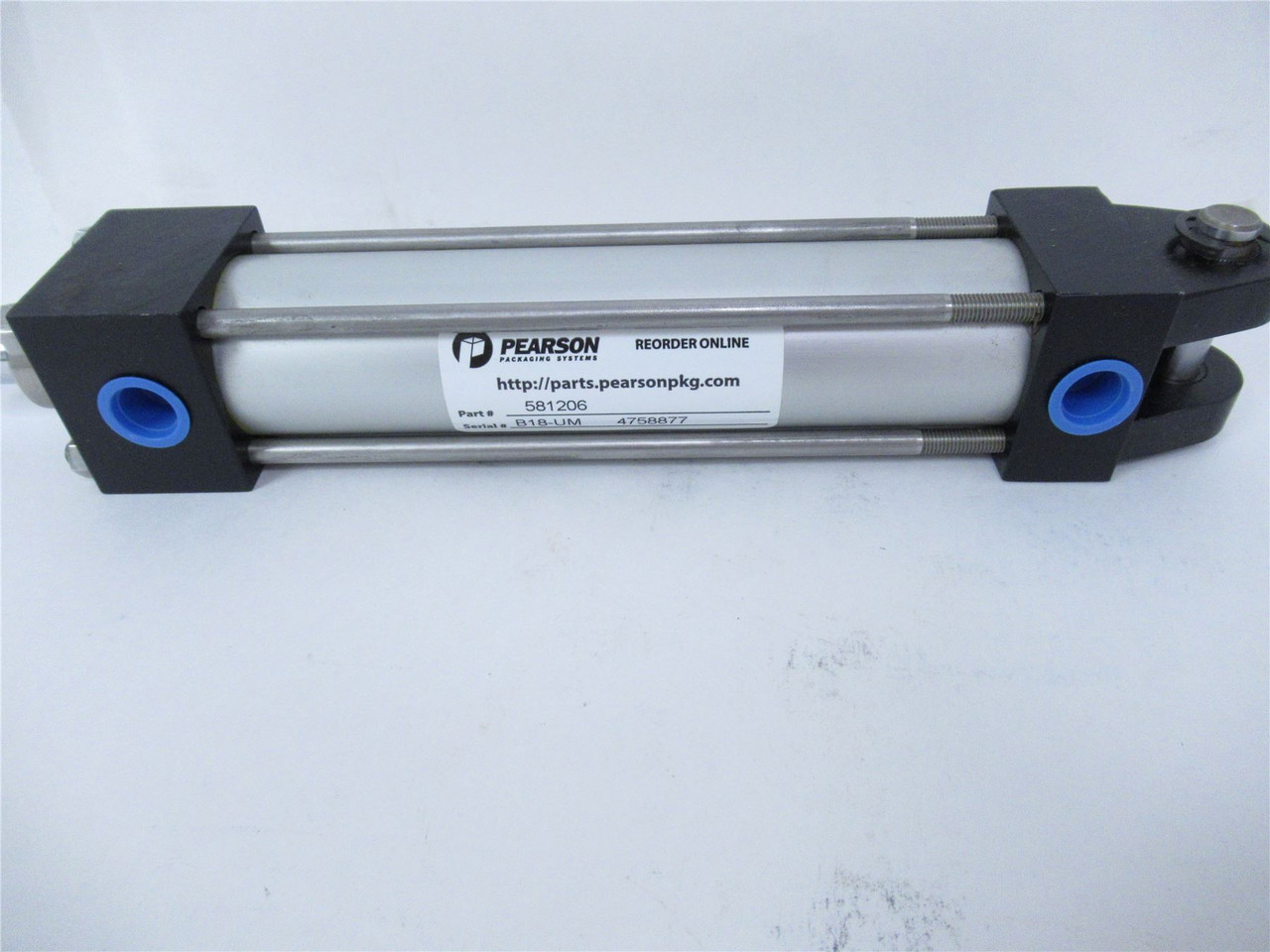 Pearson Packaging 581206; Pneumatic Cylinder 5"S x 1.75"OD