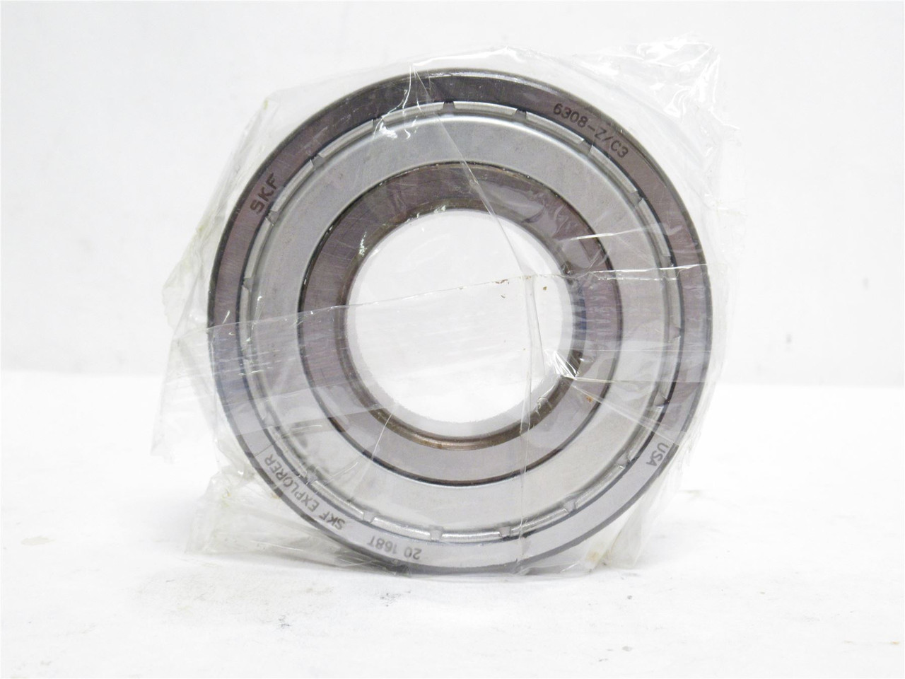 SKF 6308-Z/C3; Ball Bearing 40mmID x 90mmOD x 23mm Width SKF 6308-Z/C3; Ball Bearing 40mmID x 90mmOD x 23mm Width