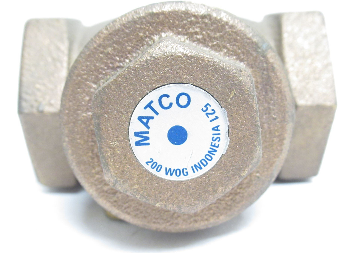 Matco 521T05; Bronze Check Valve; 1NPT; 200WOG