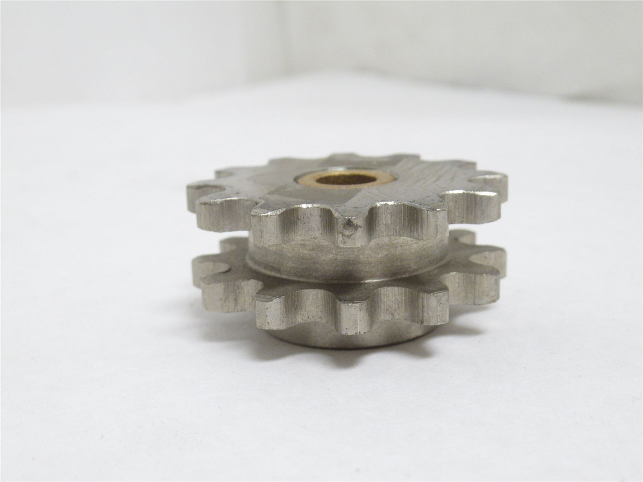 MFG- D35B12-IDLER; Double Idler Sprocket #35; SS; 12 Teeth MFG- D35B12-IDLER; Double Idler Sprocket #35; SS; 12 Teeth