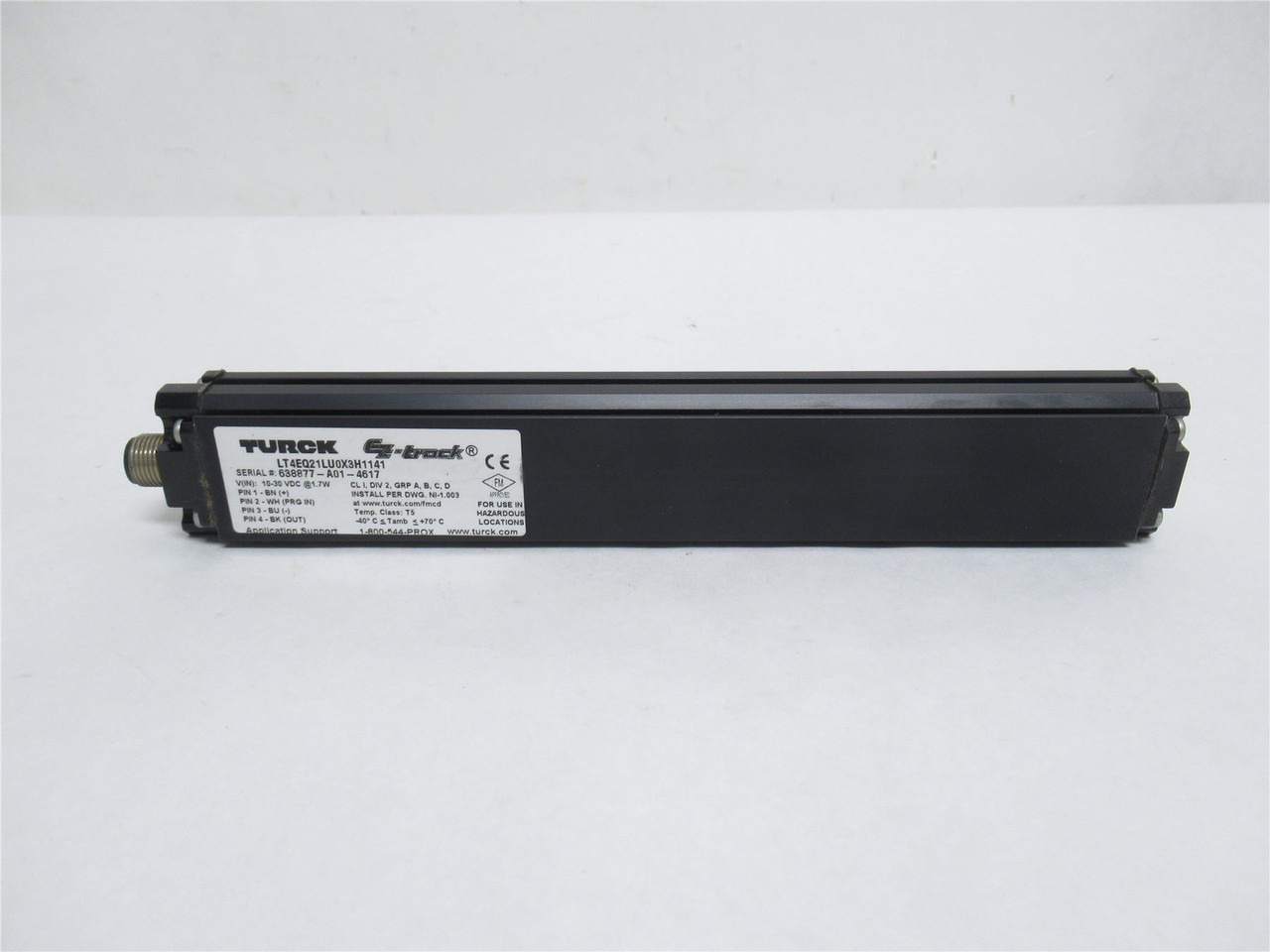 Turck LT4EQ21LU0X3H1141; Linear Displacement Transducer Turck LT4EQ21LU0X3H1141; Linear Displacement Transducer
