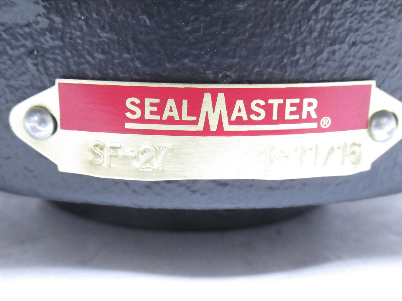 Sealmaster SF-27; Flange Bearing; 1-11/16"ID; 4-Bolt Sealmaster SF-27; Flange Bearing; 1-11/16"ID; 4-Bolt