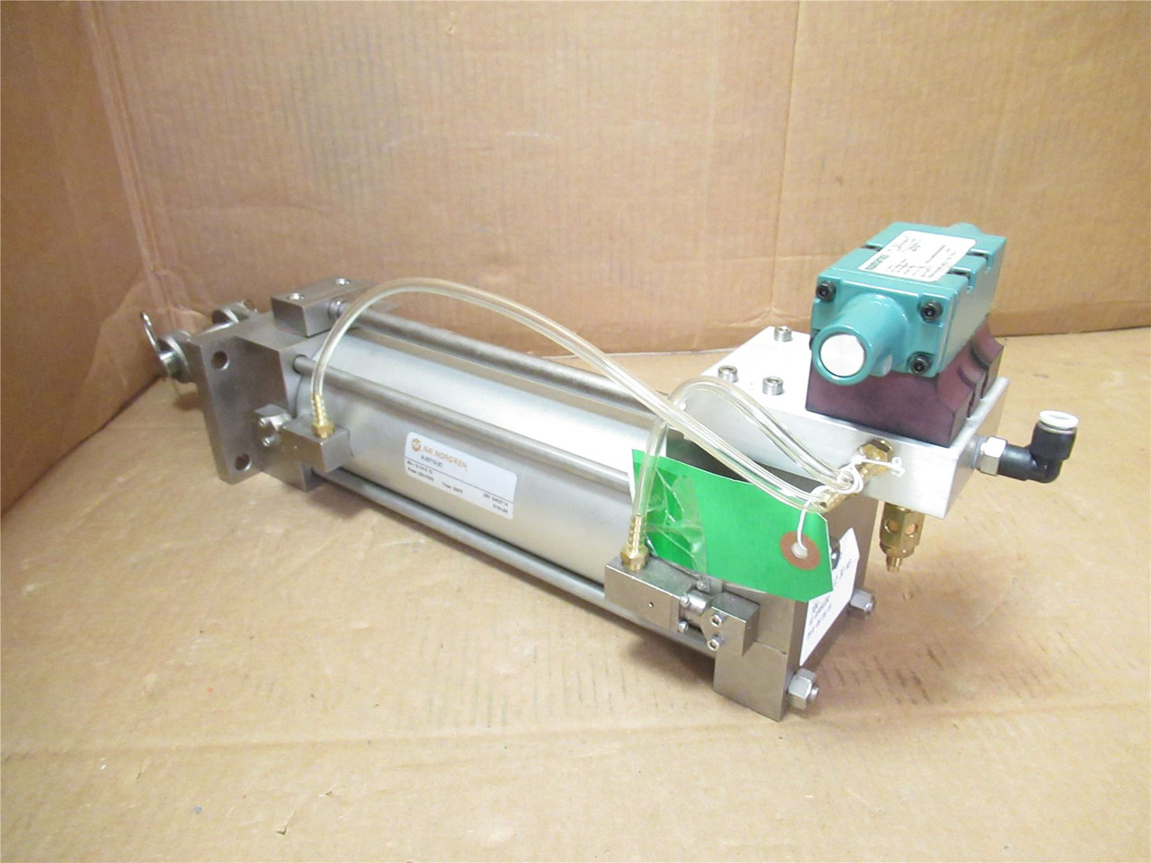 Norgren 39000700; Air Cylinder S-20713-2C W/Valve 3-1/4"ID Norgren 39000700; Air Cylinder S-20713-2C W/Valve 3-1/4"ID
