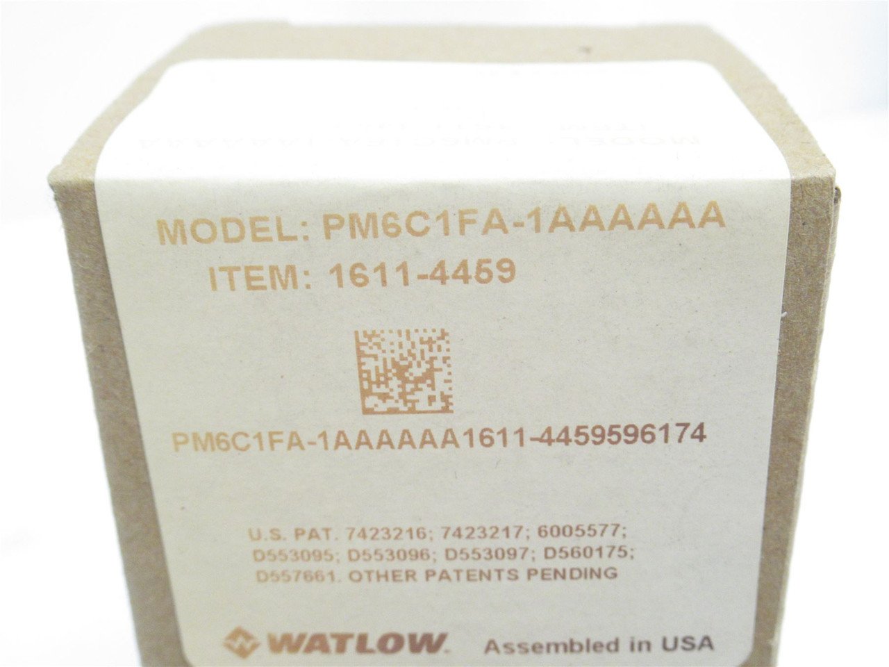 Watlow PM6C1FA-1AAAAAA; Temp Controller; 100-240VAC