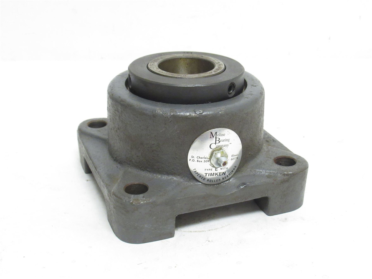 Moline E-4BF-TRB-1 1/2; Flanged Roller Bearing 1-1/2"ID 4-Bolt Moline E-4BF-TRB-1 1/2; Flanged Roller Bearing 1-1/2"ID 4-Bolt