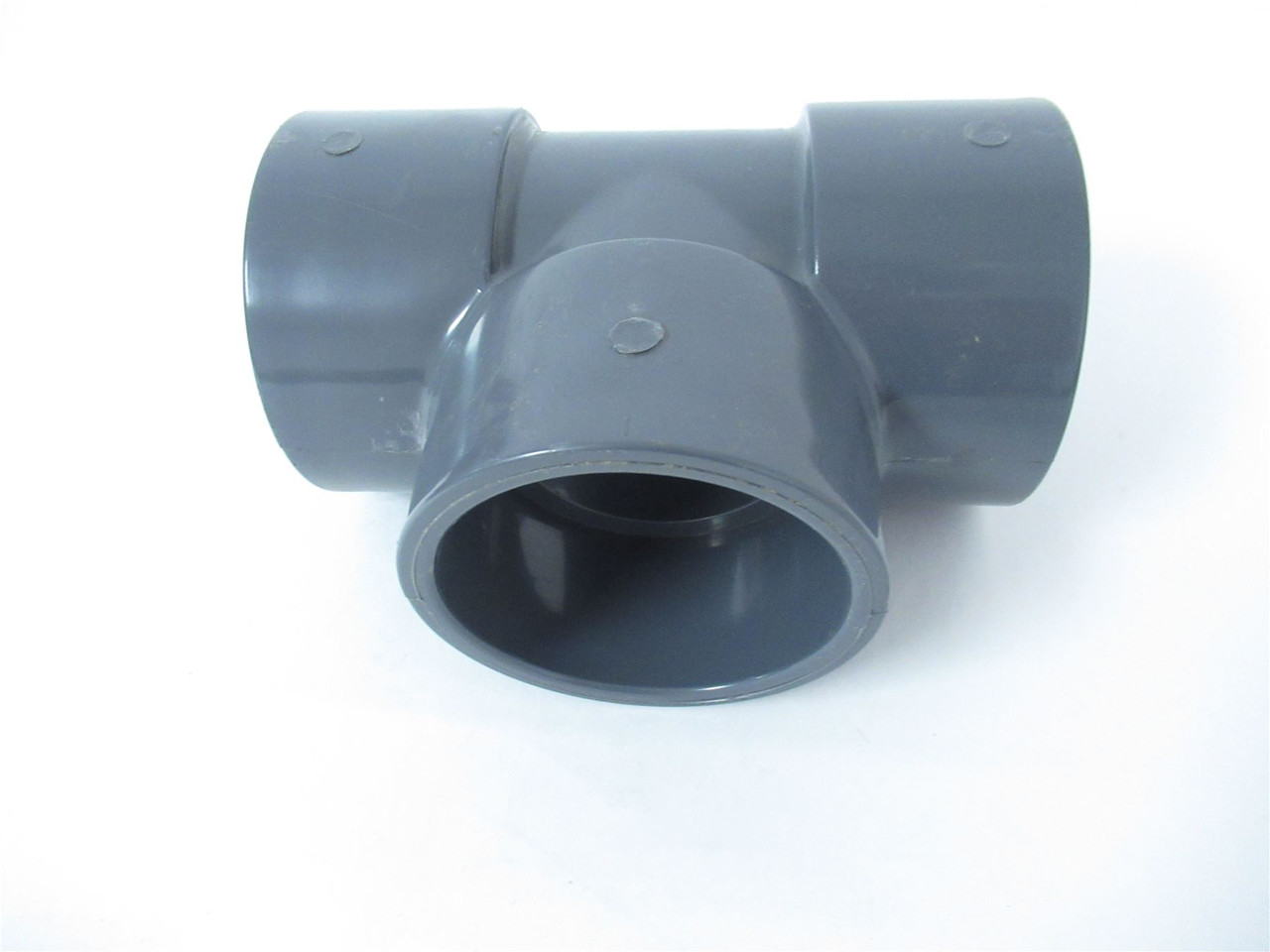 Chemtrol 801-030; PVC Pipe Fitting;Tee PVC 3" SXSXS