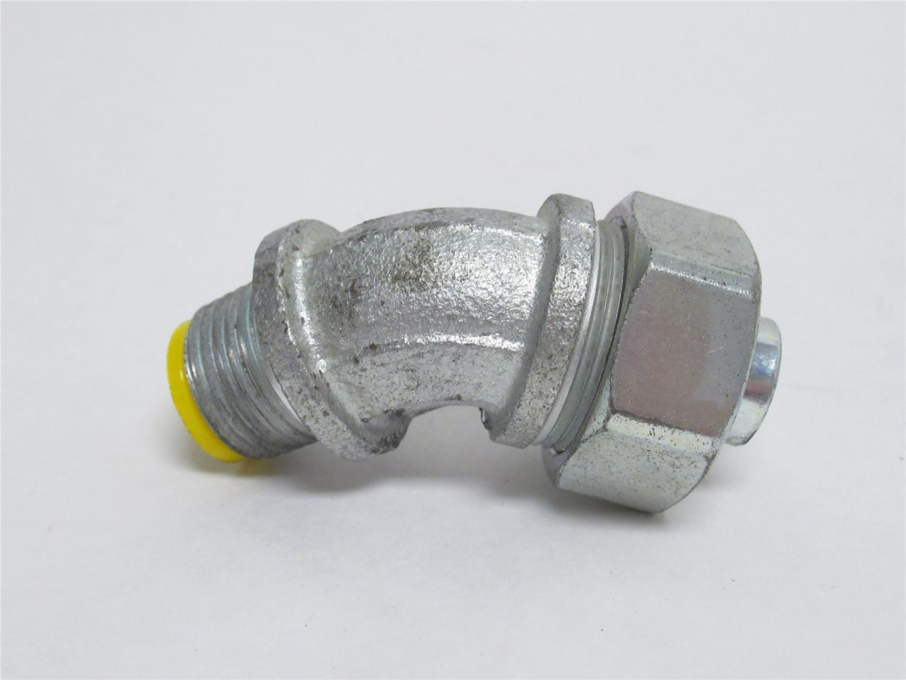Raco 3562; Insulated Connector 45Deg Elbow; 1/2"