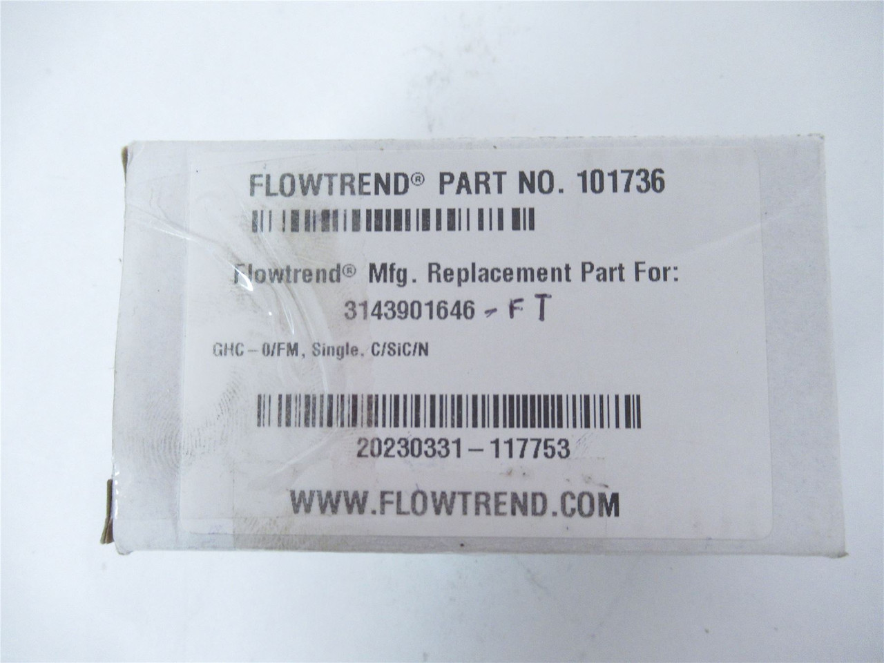 Flowtrend 101736; Replacement Part for 3143901646-FT