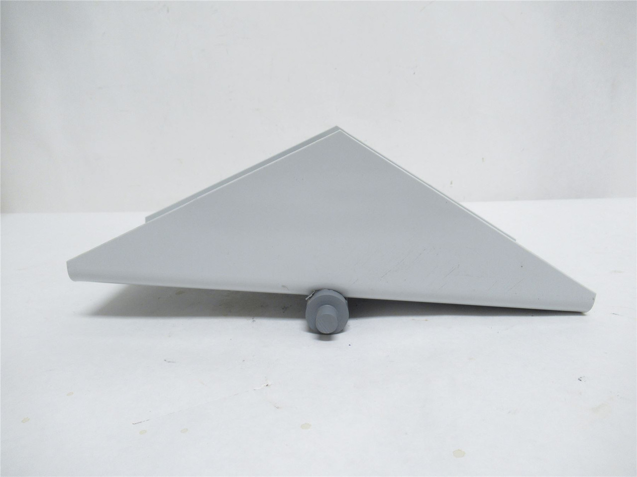 Marel 230360; Gray Plastic Tilting Bin; 10-1/4" Long; 4" Wide