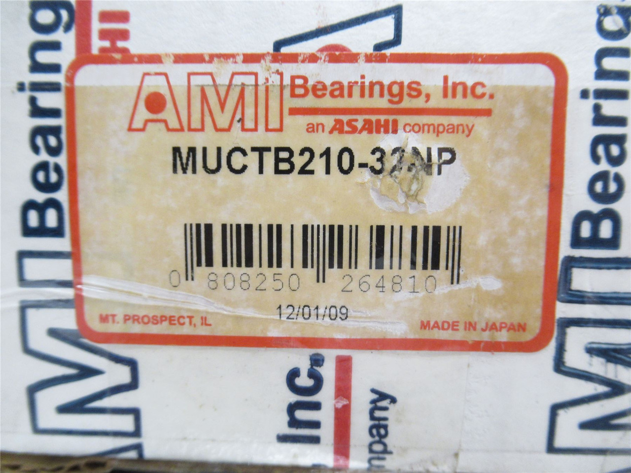 AMI MUCTB210-32NP; Pillow Block Bearing; 2"ID; Tapped Base AMI MUCTB210-32NP; Pillow Block Bearing; 2"ID; Tapped Base