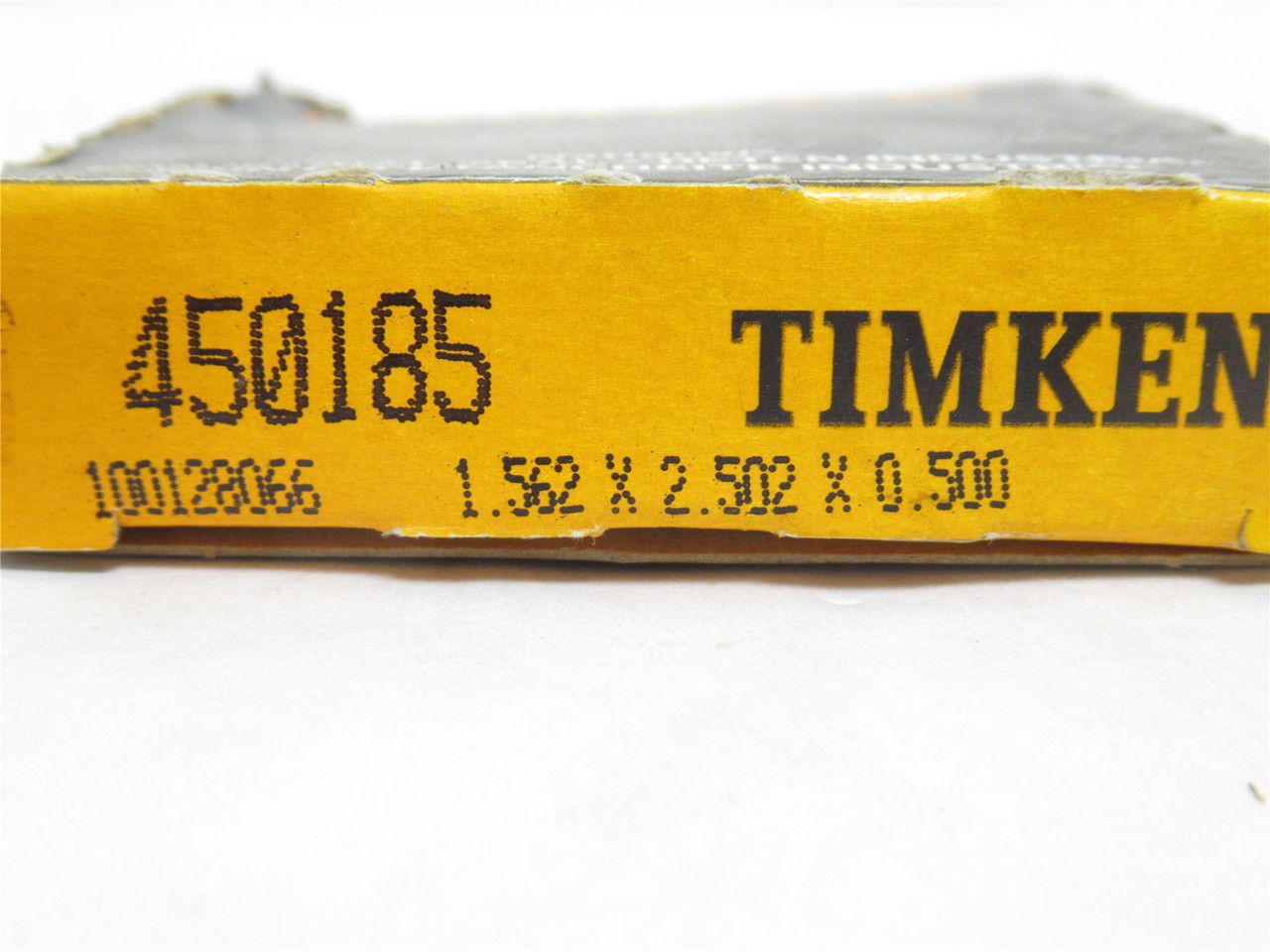 Timken 450185; Oil Seal; 1.562"ID x 2.506"OD x 0.50" Width Timken 450185; Oil Seal; 1.562"ID x 2.506"OD x 0.50" Width
