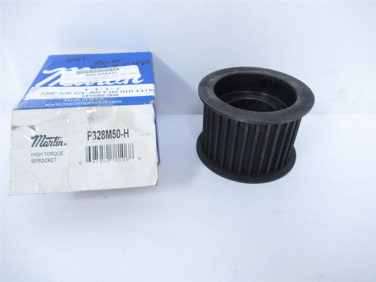 Martin P328M50-H; Bushed Sprocket 8mmPitch 50mm Belt Width Martin P328M50-H; Bushed Sprocket 8mmPitch 50mm Belt Width