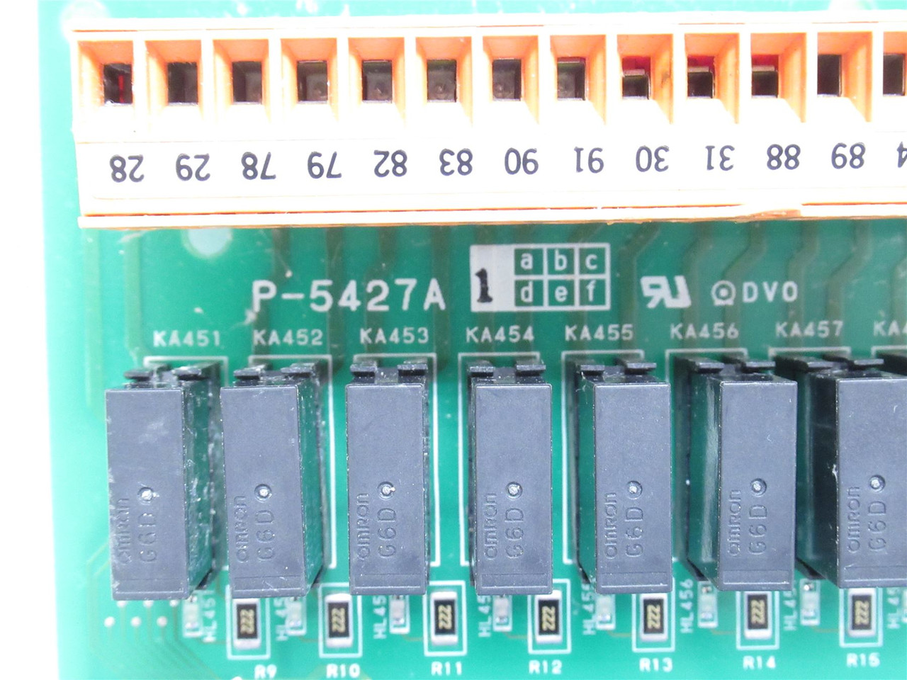 Ishida P54271; PC Relay Board Assembly