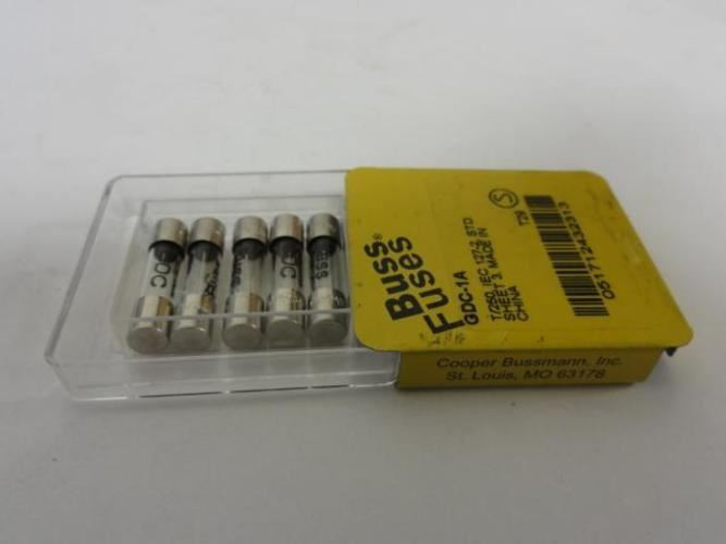 Bussmann GDC-1A; Box-5; Fuse 1Amp