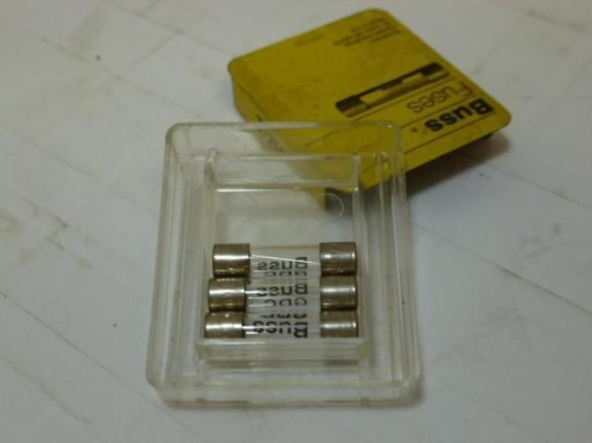 Bussmann GDC-1A; Fuse 1Amp; 250V Lot-3