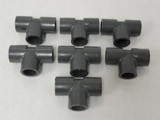 Nibco SCH 80; Lot-7 Tee Pipe Fittings 1/2" NS